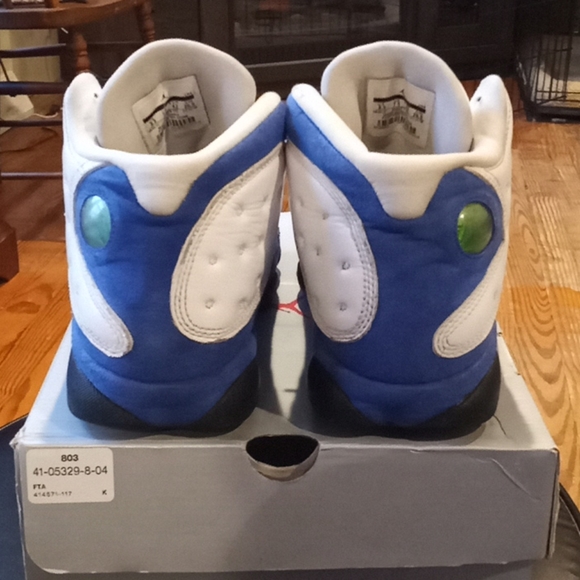 Pre-Owned Jordan Retro 13 Hyper Royal Sz.8.5 - Picture 4 of 7